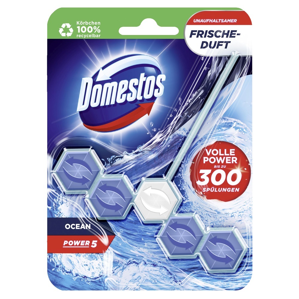 DOMESTOS WC STEIN POWER 5 OCEAN 55G