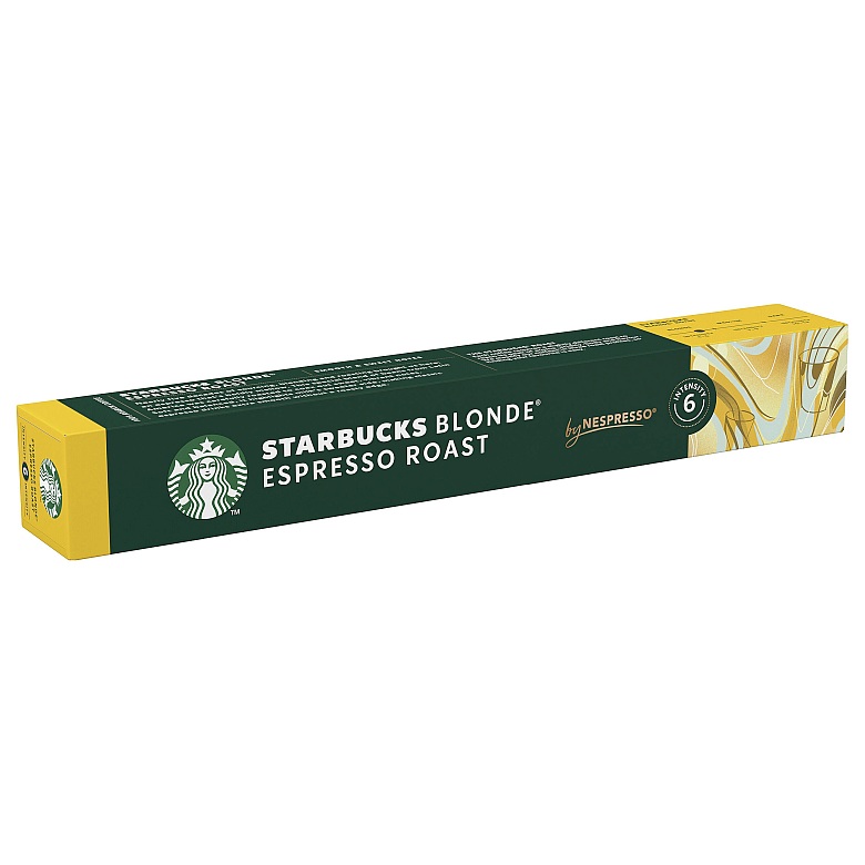 STARBUCKS BLONDE ESPRESSO ROAST BY NESPRESSO 10 KAPSELN