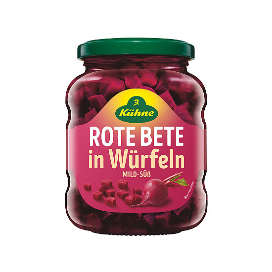 KUEHNE ROTE BETE WUERFEL 370ML
