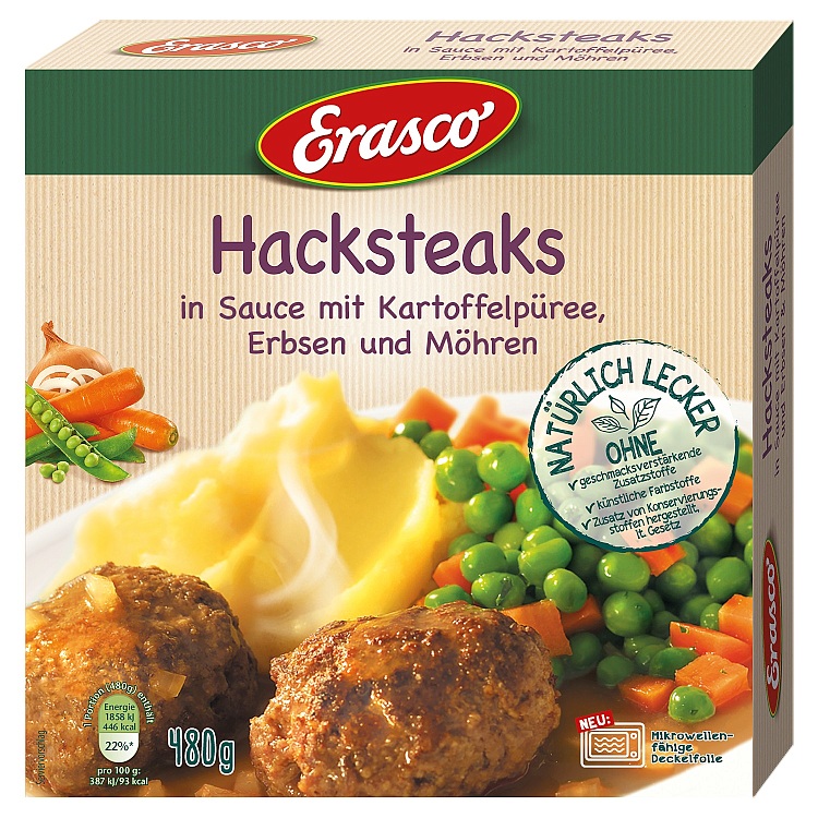 ERASCO HACKSTEAKS 480G
