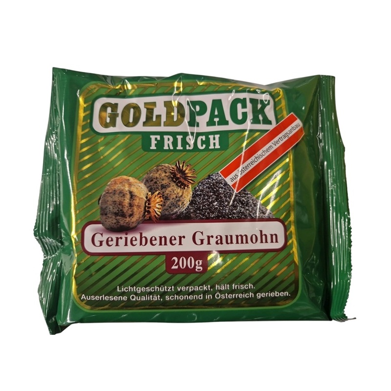 GOLDPACK GRAUMOHN GERIEBEN 200G