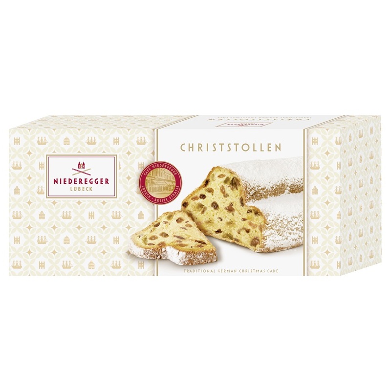 NIEDEREGGER CHRISTSTOLLEN GOLD 750G