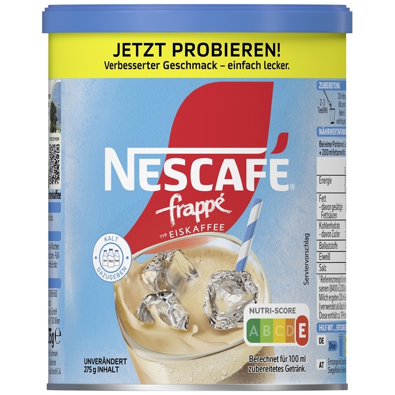 NESCAFÉ FRAPPÉ 275G DOSE