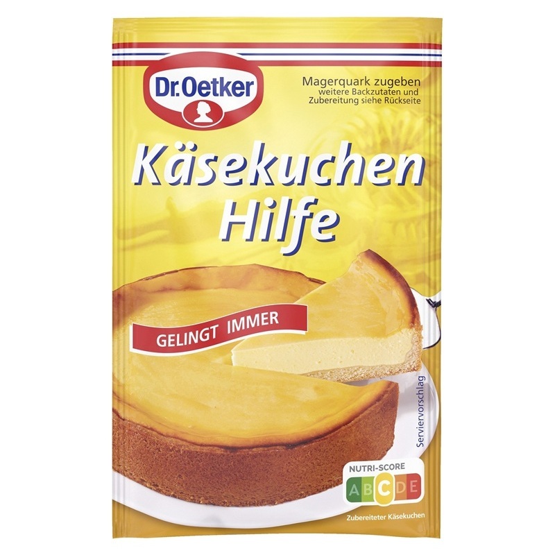 DR. OETKER KAESEKUCHEN HILFE 58G