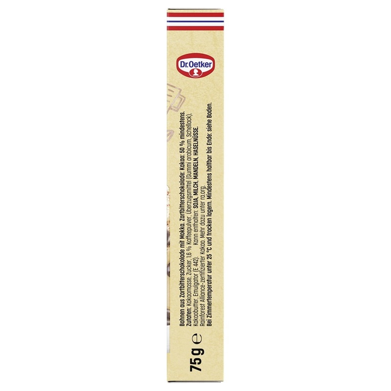 DR. OETKER FEINE MOKKABOHNEN 75G PACKUNG