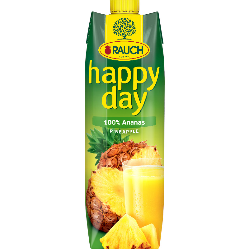 RAUCH HAPPY DAY ANANASSAFT 100% 1L