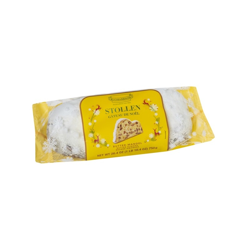 KUCHENMEISTER BUTTER - MANDEL - STOLLEN 750G
