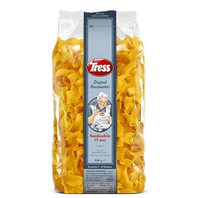 TRESS ORIGINAL HAUSMACHER BANDNUDELN 19MM 500G