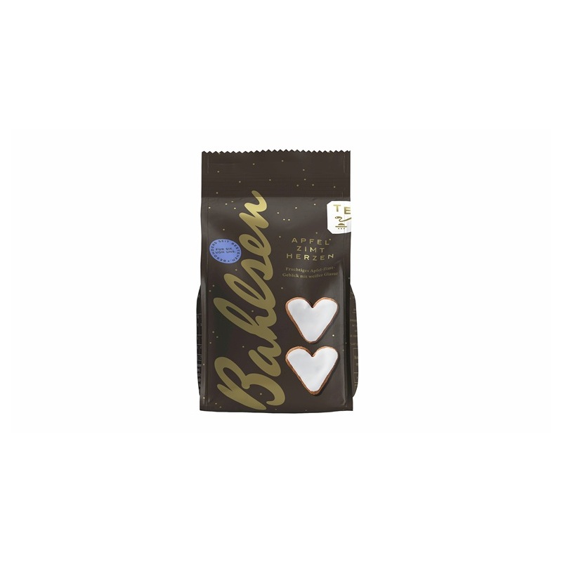BAHLSEN APFELZIMT - HERZEN 100G