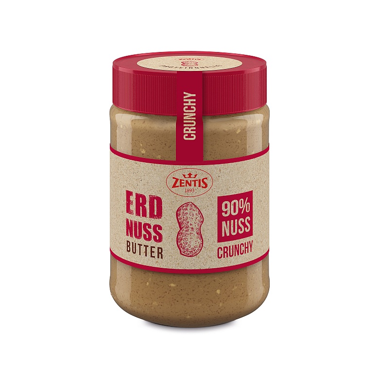 ZENTIS ERDNUSSBUTTER CRUNCHY 350G