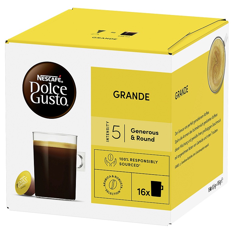 NESCAFÉ DOLCE GUSTO GRANDE 16 KAPSELN