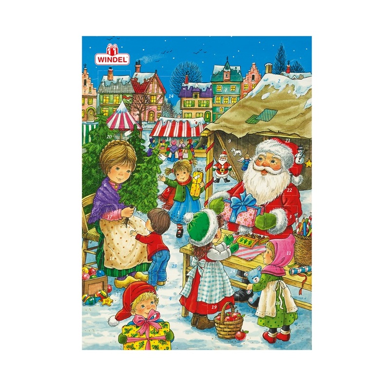 WINDEL ADVENTSKALENDER M. FOLIE 75G 