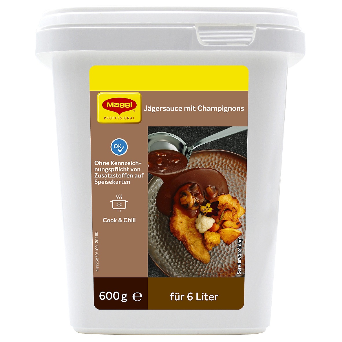 MAGGI PROFESSIONAL JAEGER SAUCE MIT CHAMPIGNONS 600G