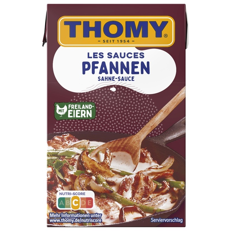 THOMY LES SAUCES PFANNEN SAHNE SAUCE 250ML PACKUNG