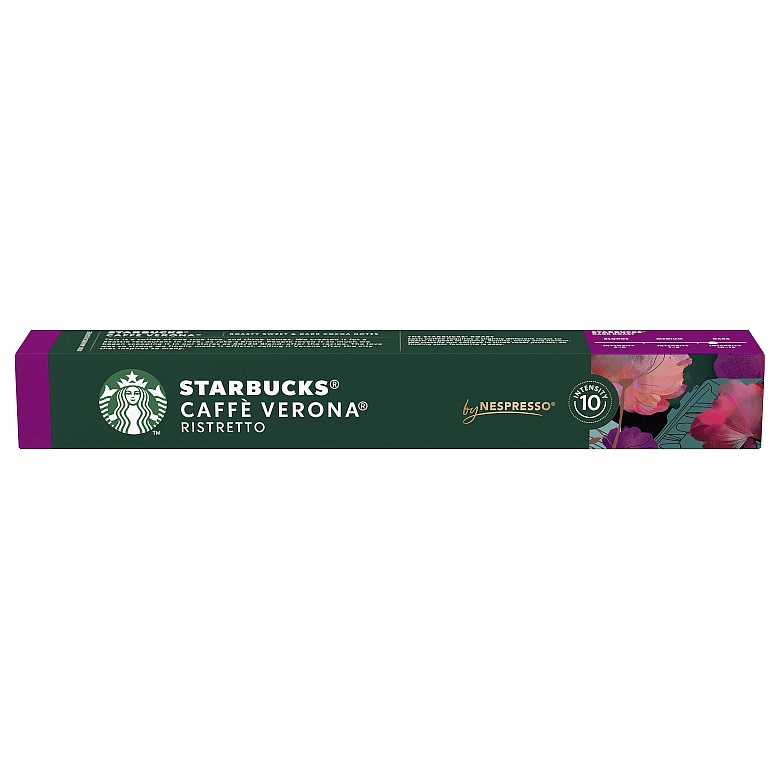 STARBUCKS CAFFÉ VERONA RISTRETTO BY NESPRESSO 10 KAPSELN